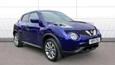 Blue Used 2019 Nissan Juke Tekna SUV | £10,819 (Fair price)