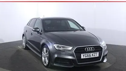 Used Audi A3 Sportback S-Line 150 HP (110 kW) 2016 Grey Hatchback