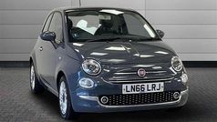 Grey Used 2016 Fiat 500 Lounge Hatchback | £4,799 (Good price)