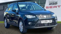 Midnight black Used 2018 Seat Arona SE Technology SUV | £10,650 (Fair price)