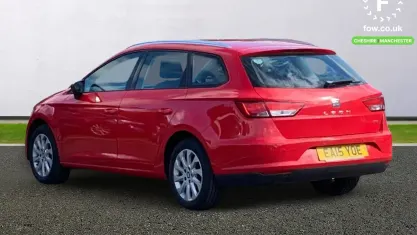 Used Seat Leon Comfort 110 HP (80 kW) 2015 Red Estate