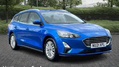 Blue Used 2021 Ford Focus Titanium Estate | £12,108 (Good price)