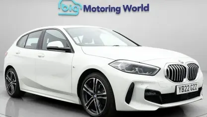 Used BMW 118 M Sport 136 HP (100 kW) 2022 White Hatchback