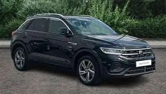Black Used 2025 VW T-Roc R-line SUV | £29,545 (Fair price)