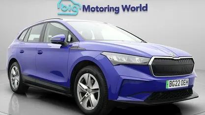Used Skoda Enyaq iV ecoSuite 150 kW (204 HP) 2022 Blue SUV