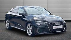 Mythos black Used 2023 Audi A3 S-Line Sedan | £20,890 (Good price)