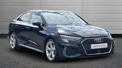 Mythos black Used 2023 Audi A3 S-Line Sedan | £21,995 (Fair price)