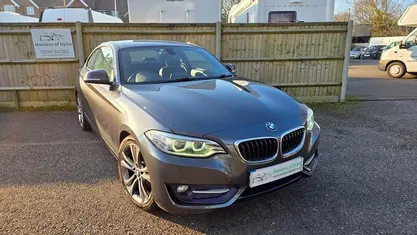 Used BMW 220 Sport Line 190 HP (139 kW) 2015 Grey Coupe