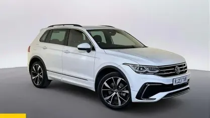 Used VW Tiguan R-line 245 HP (180 kW) 2023 White SUV