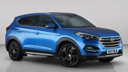 Used Hyundai Tucson Premium 185 HP (136 kW) 2017 Blue SUV
