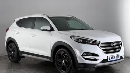 White Used 2017 Hyundai Tucson Edition SUV | £13,950 (Fair price)