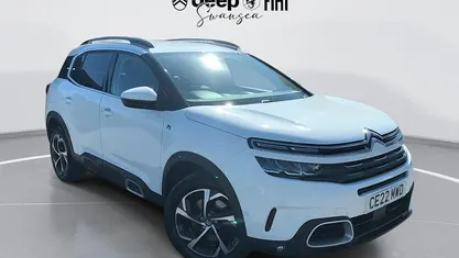 Begagnad Citroën C5 Shine 226 HK (166 kW) 2022 Vit Halvkombi