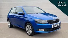 Blue Used 2018 Skoda Fabia SE L Hatchback | £11,990 (Fair price)
