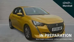 Yellow Used 2020 Peugeot 208 Active Hatchback | £9,845 (Fair price)