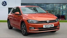 Energetic orange metallic Used 2021 VW Polo Match Hatchback | £13,480 (Fair price)