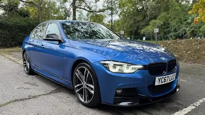 Blue Used 2017 BMW 320 M Sport Sedan | £11,695 (Fair price)