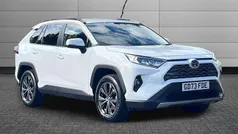White Used 2024 Toyota RAV4 Hybrid Design SUV | £31,995 (Good price)