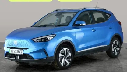 Used MG ZS Trophy 114 kW (156 HP) 2022 Blue SUV