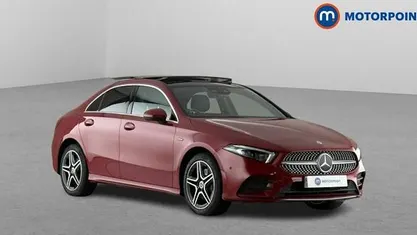 Red Used 2021 Mercedes A250 AMG Line Premium Plus Sedan | £22,449 (Fair price)