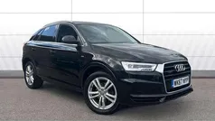 Black Used 2017 Audi Q3 S-Line SUV | £14,799 (Fair price)