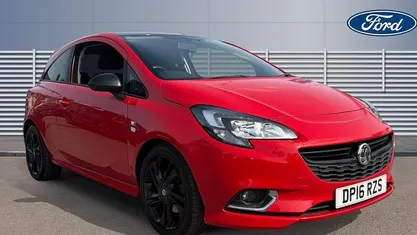 Used Vauxhall Corsa Edition 101 HP (74 kW) 2016 Red Hatchback