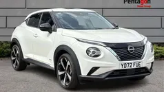White Used 2022 Nissan Juke Tekna SUV | £18,750 (Fair price)