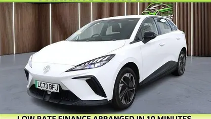 White Used 2023 MG MG4 EV SE Hatchback | £13,222 (Fair price)