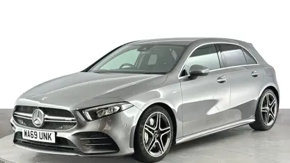 Used Mercedes A35 AMG Premium 306 HP (225 kW) 2019 Grey Hatchback