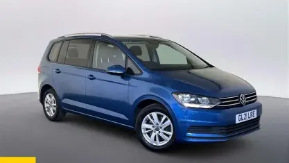 Used VW Touran SE 150 HP (110 kW) 2021 Blue MPV