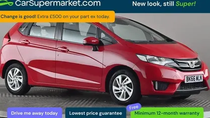 Used Honda Jazz SE 102 HP (75 kW) 2016 Red Hatchback