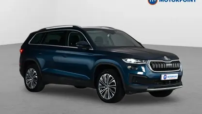 Used Skoda Kodiaq SE L Executive 150 HP (110 kW) 2023 Blue SUV