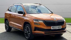 Orange Used 2022 Skoda Karoq SportLine SUV | £22,474 (Fair price)