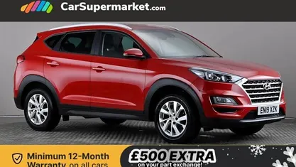 Red Used 2019 Hyundai Tucson SE SUV | £10,197 (Fair price)