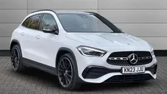 White Used 2023 Mercedes GLA220 AMG line SUV | £31,990 (Fair price)