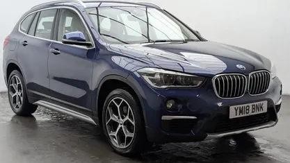 Blue Used 2018 BMW X1 xLine SUV | £14,350 (Fair price)