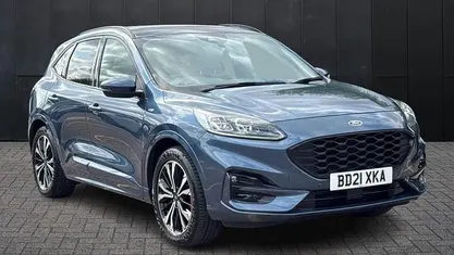 Blue Used 2021 Ford Kuga ST-Line X SUV | £17,699 (Fair price)