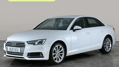 Used Audi A4 Sport 150 HP (110 kW) 2019 White Sedan