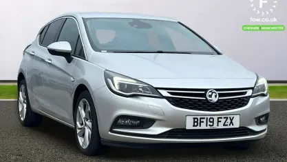 Used Vauxhall Astra SRi 150 HP (110 kW) 2019 Silver Hatchback