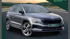 Graphite grey metallic Used 2025 Skoda Karoq SportLine SUV | £29,400 (Fair price)