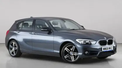 Used BMW 118 Sport Line 150 HP (110 kW) 2018 Grey Hatchback