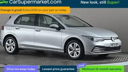 Used VW Golf VIII Life 131 HP (96 kW) 2023 Silver Hatchback