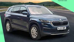 Petrol blue metallic Used 2022 Skoda Kodiaq SE SUV | £22,900 (Fair price)