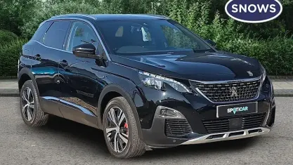 Used Peugeot 3008 GT-line 131 HP (96 kW) 2020 Black SUV