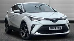 White Used 2023 Toyota C-HR Design SUV | £22,350 (Fair price)