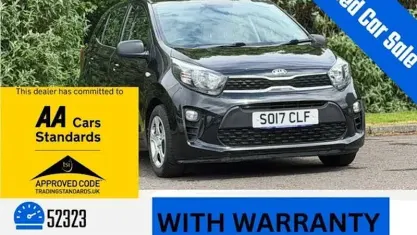 Used Kia Picanto 67 HP (49 kW) 2017 Black Hatchback