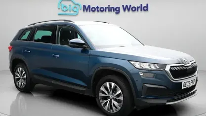 Second-hand Skoda Kodiaq SE Drive 150 CP (110 kW) 2023 Albastru SUV