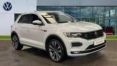 Silver Used 2021 VW T-Roc R-line SUV | £22,345 (Fair price)