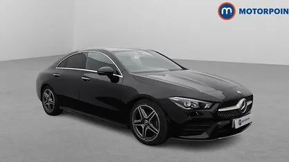Black Used 2022 Mercedes CLA180 AMG Line Premium Sedan | £20,749 (Fair price)