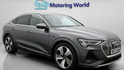 Used Audi e-tron Sportback S-Line 300 kW (408 HP) 2020 Grey SUV