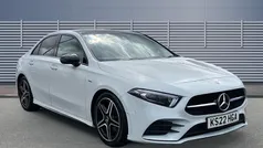 White Used 2022 Mercedes A200 AMG Line Premium Plus Sedan | £20,382 (Fair price)